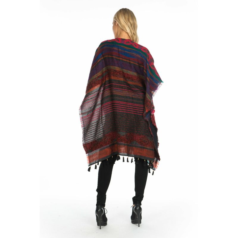 17464 INDIE CAPE SCARLET BACK